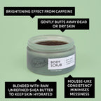 Coffee Body Scrub with Lemongrass