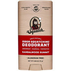 DR. SQUATCH Men's Natural Deodorant Sandalwood Summit 2.65oz - New